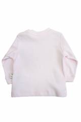 Купить Кофточка розовая однотонная с маленькой нашивкой Flexi 21-231020Рз на КидБутик Кофточка розовая однотонная с маленькой нашивкой Flexi 21-231020Рз