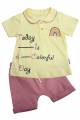 Купити Костюм 2-ка футболка жовта і шорти "Today" для дівчинки Flexi 21-116159Жт на КідБутік Костюм 2-ка футболка жовта і шорти "Today" для дівчинки Flexi 21-116159Жт - фото