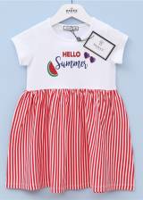 Купить Платье на лето "Hello Summer" Wanex V21-62(40912) на КидБутик Платье на лето "Hello Summer" Wanex V21-62(40912)