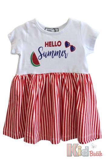 Купить Платье на лето "Hello Summer" Wanex V21-62(40912) на КидБутик Платье на лето "Hello Summer" Wanex V21-62(40912)