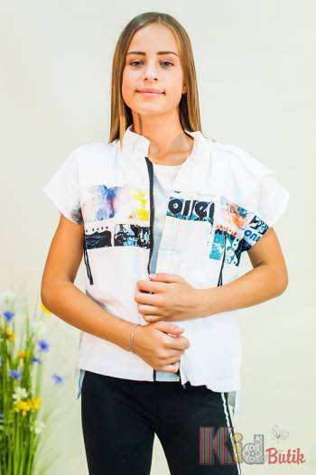 Купить Футболка с капюшоном для девочки NK Unsea НК21-37(36058) на КидБутик Футболка с капюшоном для девочки NK Unsea НК21-37(36058)