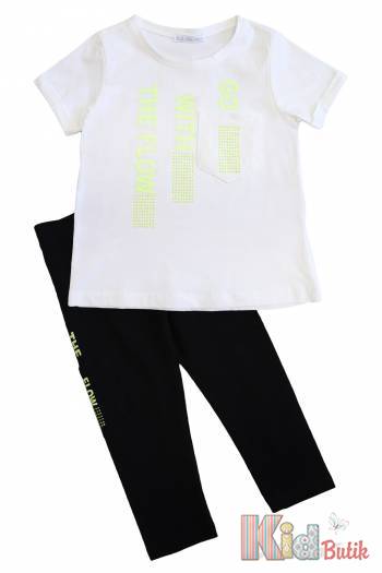 Купити Комплект літній футболка+ капрі для дівчинки NK Unsea НК21-5(16007) на КідБутік Комплект літній футболка+ капрі для дівчинки NK Unsea НК21-5(16007)