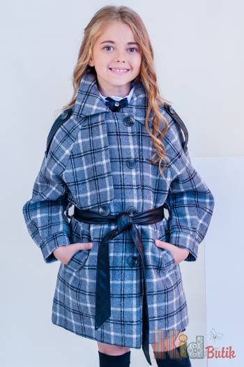 Купить Пальто в клетку для стильных девочек Dahua & Wang И21-31Ср(88066) на КидБутик Пальто в клетку для стильных девочек Dahua & Wang И21-31Ср(88066)