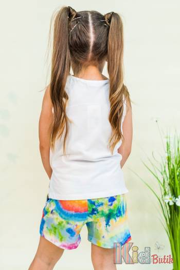 Купить Костюмчик 2-ка майка + шортики в технике тай дай Cichlid Ч21-171(3000-054) на КидБутик Костюмчик 2-ка майка + шортики в технике тай дай Cichlid Ч21-171(3000-054)