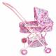 Коляска люлька для куклы металлическая Metr Plus 883 - фото 5