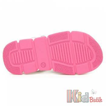 Купити Босоніжки з блискітками і рожевою підошвою для дівчинки Bartek 16119002 на КідБутік Босоніжки з блискітками і рожевою підошвою для дівчинки Bartek 16119002