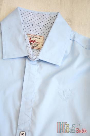 Купити Сорочка голубого кольору для хлопчика A-yugi Jeans Аю21-15Гл(18105,06,08) на КідБутік Сорочка голубого кольору для хлопчика A-yugi Jeans Аю21-15Гл(18105,06,08)