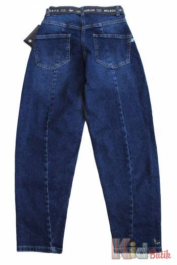 Купити Джинси МОМ з поясом для дівчинки. A-yugi Jeans Аю21-18Сн(9294) на КідБутік Джинси МОМ з поясом для дівчинки. A-yugi Jeans Аю21-18Сн(9294)