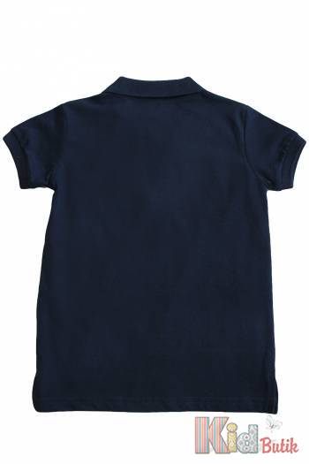 Купить Поло синего цвета для мальчика A-yugi Jeans Аю21-19Сн на КидБутик Поло синего цвета для мальчика A-yugi Jeans Аю21-19Сн