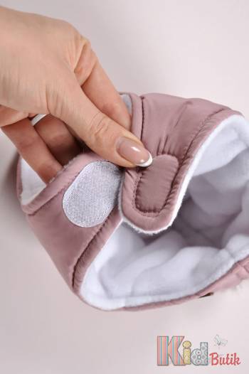 Купити Шапка "Аляска" зимова з помпоном для дівчинки MagBaby МБ21-16Пудр на КідБутік Шапка "Аляска" зимова з помпоном для дівчинки MagBaby МБ21-16Пудр