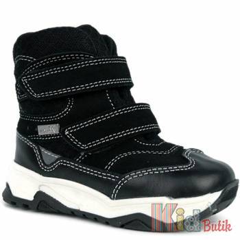 Купити Черевики чорного кольору для маленького хлопчика Bartek 21-1382-R54L на КідБутік Черевики чорного кольору для маленького хлопчика Bartek 21-1382-R54L
