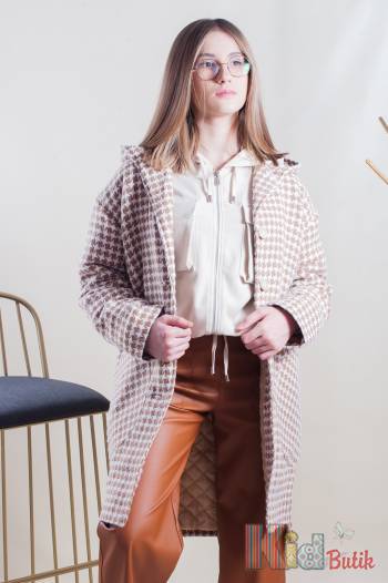 Купить Пальто с капюшоном Teen mood ТМ21-5 на КидБутик Пальто с капюшоном Teen mood ТМ21-5