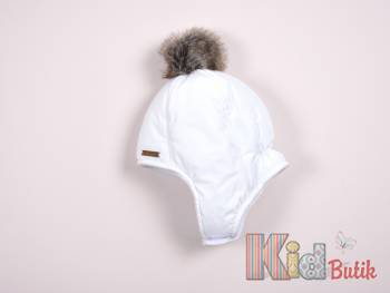 Купити Шапка "Аляска" зимова з помпоном MagBaby МБ21-16Бл на КідБутік Шапка "Аляска" зимова з помпоном MagBaby МБ21-16Бл