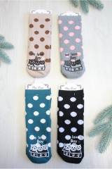 Шкарпетки махрові з кошенятами "We Love Boy" для дівчинки р.35-40 Pier Lone К-1288