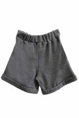 Шорты серого цвета декорированы бусинками. Best Kids БК21-30(9278)