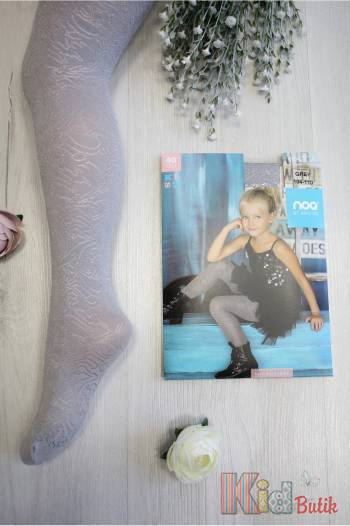 Купити Колготки сірі з густим візерунком Nazca 40den Knittex DR1816 на КідБутік Колготки сірі з густим візерунком Nazca 40den Knittex DR1816