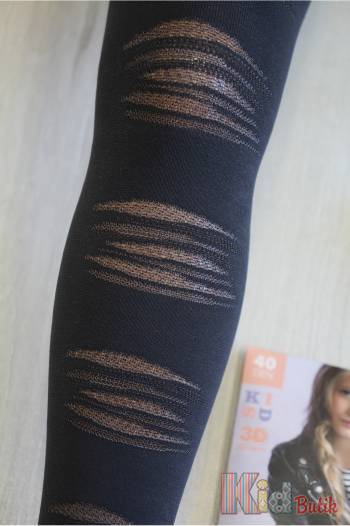 Купити Колготки темно-сірі Extravert Junior 40den Knittex DR1817 на КідБутік Колготки темно-сірі Extravert Junior 40den Knittex DR1817