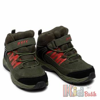 Купити Черевики короткі кольору хакі для хлопчика Bartek 21-11608010 на КідБутік Черевики короткі кольору хакі для хлопчика Bartek 21-11608010