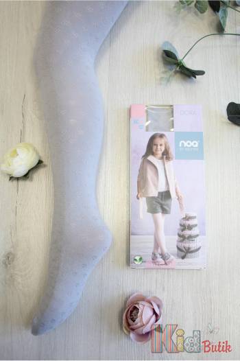 Купити Колготки сірі з рельєфними серцями Dora Knittex DR1823s на КідБутік Колготки сірі з рельєфними серцями Dora Knittex DR1823s