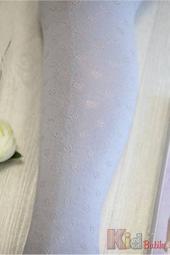 Купити Колготки сірі з рельєфними серцями Dora Knittex DR1823s на КідБутік Колготки сірі з рельєфними серцями Dora Knittex DR1823s