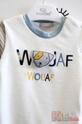 Купити Чоловічок молочний Wouaf для хлопчика Cassiope 21-483413 на КідБутік Чоловічок молочний Wouaf для хлопчика Cassiope 21-483413
