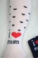 Купити Колготки "I love Mum" для дівчинки Pier Lone W-607 на КідБутік Колготки "I love Mum" для дівчинки Pier Lone W-607 - фото 2