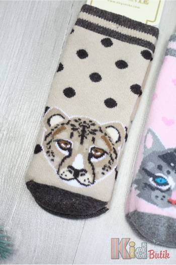 Купить Носки махровые для девочки Animals DBG socks Д000750 на КидБутик Носки махровые для девочки Animals DBG socks Д000750