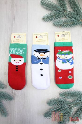 Купить Носки махровые универсальные Новый год DBG socks Д000767 на КидБутик Носки махровые универсальные Новый год DBG socks Д000767