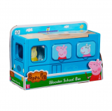 Купить Сортер деревянный "Школьный автобус" Peppa 07222 на КидБутик Сортер деревянный "Школьный автобус" Peppa 07222