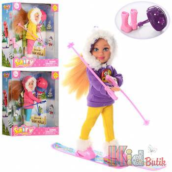 Купити Лялька на лижах Defa toys 8310 на КідБутік Лялька на лижах Defa toys 8310