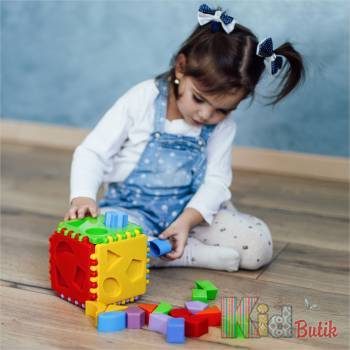 Купити Сортер "Educational cube" 24 ел. Тигрес 39781 на КідБутік Сортер "Educational cube" 24 ел. Тигрес 39781