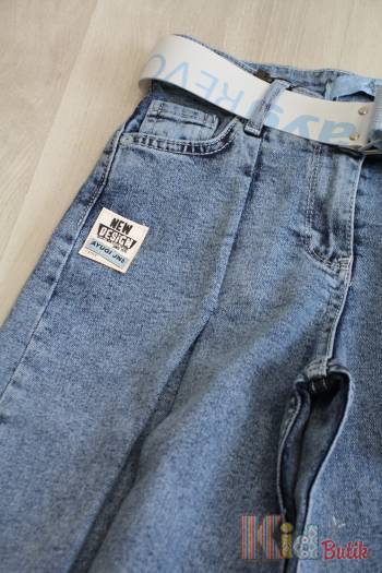 Купити Джинси-кюлоти укороченого крою для дівчинки A-yugi Jeans Аю22-13(9316) на КідБутік Джинси-кюлоти укороченого крою для дівчинки A-yugi Jeans Аю22-13(9316)