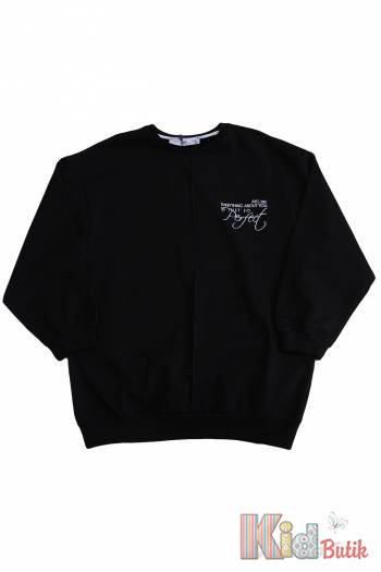Купить Свитшот Perfect черного цвета для девочки-подростка A-yugi Jeans Аю22-14Чор на КидБутик Свитшот Perfect черного цвета для девочки-подростка A-yugi Jeans Аю22-14Чор