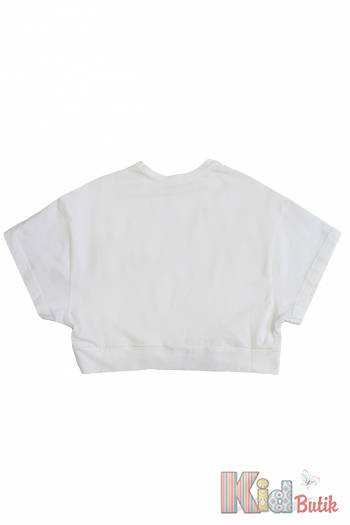 Купити Футболка-топ молочного кольору для дівчинки A-yugi Jeans Аю22-5(7071) на КідБутік Футболка-топ молочного кольору для дівчинки A-yugi Jeans Аю22-5(7071)