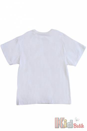 Купити Футболка білого кольору із принтом для дівчинки. A-yugi Jeans Аю22-15Бл(7074) на КідБутік Футболка білого кольору із принтом для дівчинки. A-yugi Jeans Аю22-15Бл(7074)