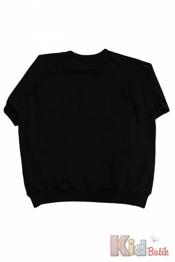Купить Футболка черного цвета для девочки A-yugi Jeans Аю22-18Чор(7070) на КидБутик Футболка черного цвета для девочки A-yugi Jeans Аю22-18Чор(7070)
