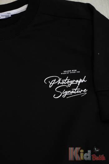 Купить Футболка черного цвета для девочки A-yugi Jeans Аю22-18Чор(7070) на КидБутик Футболка черного цвета для девочки A-yugi Jeans Аю22-18Чор(7070)