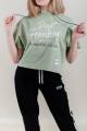 Купити Футболка з капюшоном фісташки для дівчинки. A-yugi Jeans Аю22-20Зл(7066) на КідБутік Футболка з капюшоном фісташки для дівчинки. A-yugi Jeans Аю22-20Зл(7066) - фото 5