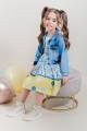 Купить Комплект для девочки (платье+ пиджак+рюкзак) Moonstar МС22-4509Sar на КидБутик Комплект для девочки (платье+ пиджак+рюкзак) Moonstar МС22-4509Sar - фото 5