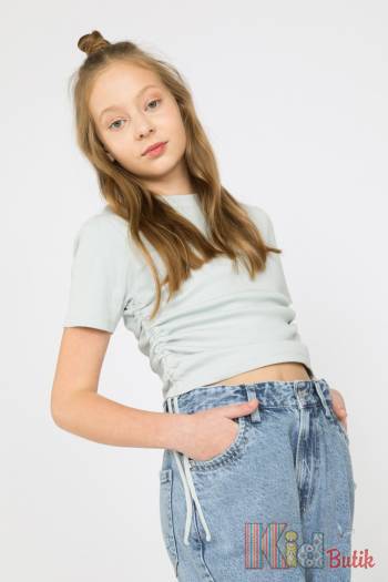 Купити Футболка з драпіруванням з боків Reporter Young Р22-23(0440G-21-500) на КідБутік Футболка з драпіруванням з боків Reporter Young Р22-23(0440G-21-500)