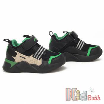 Кросівки текстильні чорні для хлопчика Bartek 22-11595009