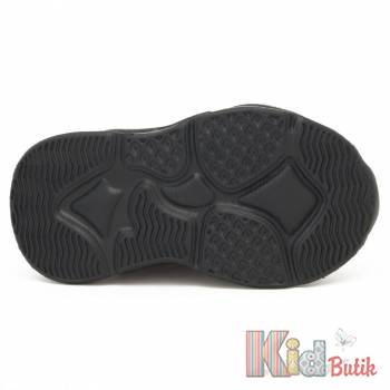 Кросівки текстильні чорні для хлопчика Bartek 22-11595009