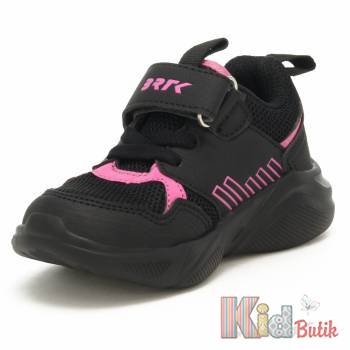 Купить Кроссовки черные с сеткой для девочки Bartek 22-11600006 на КидБутик Кроссовки черные с сеткой для девочки Bartek 22-11600006