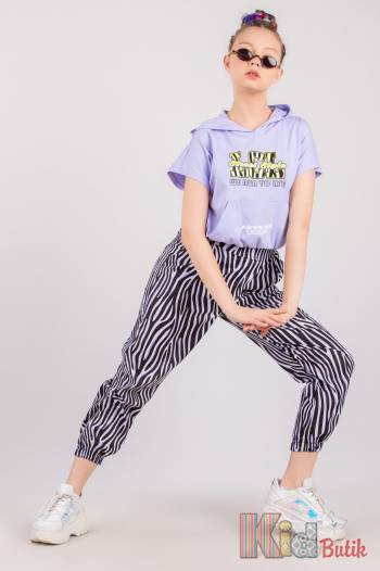 Купити Футболка світло-фіолетова з капюшоном "LCL Street Style" LOCOLOCO ЛЛ22-2272Lila на КідБутік Футболка світло-фіолетова з капюшоном "LCL Street Style" LOCOLOCO ЛЛ22-2272Lila