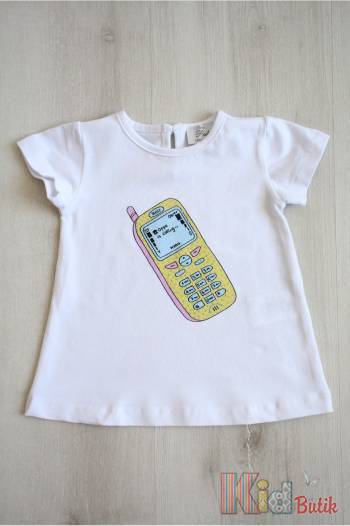 Купити Костюмчик 2-ка жовто-білий для дівчинки "Телефон" Best Kids БК22-2274Жв на КідБутік Костюмчик 2-ка жовто-білий для дівчинки "Телефон" Best Kids БК22-2274Жв