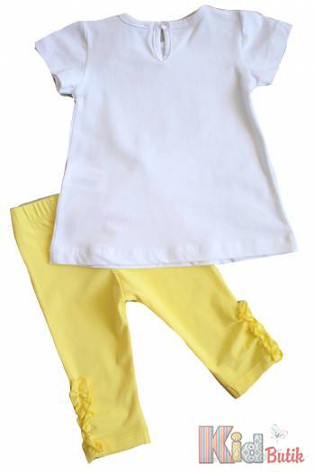 Купити Костюмчик 2-ка жовто-білий для дівчинки "Телефон" Best Kids БК22-2274Жв на КідБутік Костюмчик 2-ка жовто-білий для дівчинки "Телефон" Best Kids БК22-2274Жв