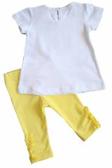 Купить Костюмчик 2-ка желто-белый для девочки "Телефон" Best Kids БК22-2274Жв на КидБутик Костюмчик 2-ка желто-белый для девочки "Телефон" Best Kids БК22-2274Жв
