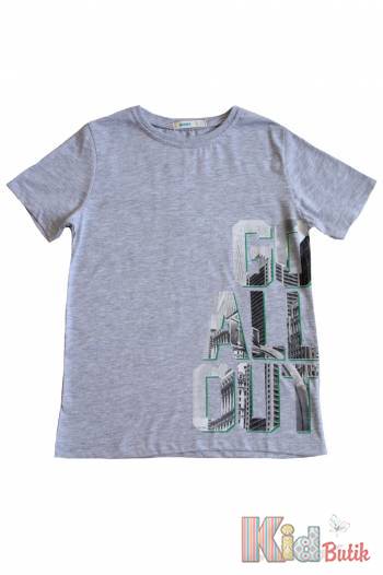 Купити Футболка сіра "Go All Out" для хлопчика WeWe W22-321497Ср на КідБутік Футболка сіра "Go All Out" для хлопчика WeWe W22-321497Ср