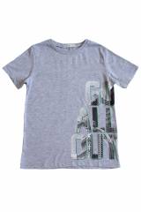 Купить Футболка серая "Go All Out" для мальчика WeWe W22-321497Ср на КидБутик Футболка серая "Go All Out" для мальчика WeWe W22-321497Ср