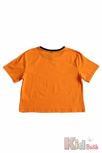 Купить Футболка оранжевая лаконичная для девочки "Fashion is about" LOCOLOCO ЛЛ22-2245Orang на КидБутик Футболка оранжевая лаконичная для девочки "Fashion is about" LOCOLOCO ЛЛ22-2245Orang